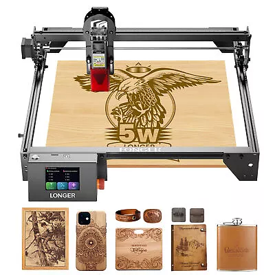 Buy Longer Ray5 60W Laser Cutter,5W Laser Engraver And High Precision Laser Engraver • 239.99$