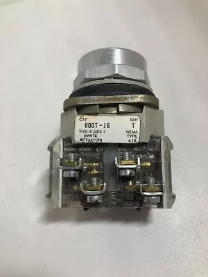 Buy Allen Bradley 800t-j6a Selector Switch 3 Position 1no/1nc Series T Nnb • 48.99$