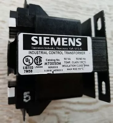 Buy SIEMENS Control Transformer: 240V AC/480V AC, 120V AC/240V AC, Foot, 50 VA • 72$