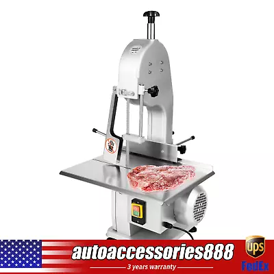 Buy 1500W Commercial Electric Meat Bone Saw Machine Bone Cutting Band Cutter Machine • 329.35$