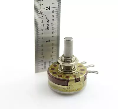 Buy NOS P-4115 Type J Allen Bradley 500 Ohms 2 Watt Audio Taper Potentiometer 1963 • 16.73$