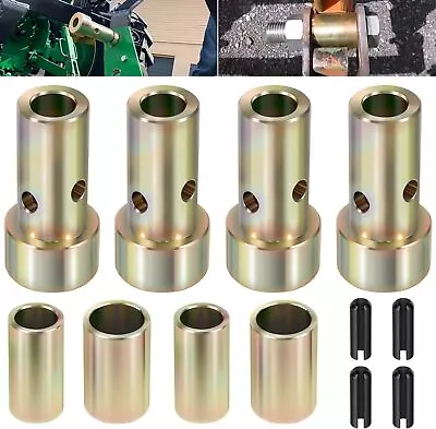 Buy 3-Point Tractor Cat 1 Quick Hitch Bushing Kit + Roll Pins TK95029 For John Deere • 38.30$