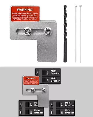 Buy Generator Interlock Kit Fit For Siemens 100 Amp Murray 100 Amp Panels Breaker • 51.99$