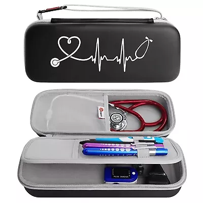 Buy 【𝙐𝙥𝙜𝙧𝙖𝙙𝙚𝙙】Stethoscope Case For 3M Littmann Classic III/Cardiology IV/... • 28.93$