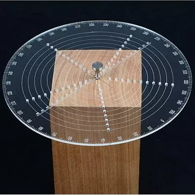 Buy 8  Round Center Finder Compass Drawing Maker, Wood Turning Lathe Tools...  • 16.63$