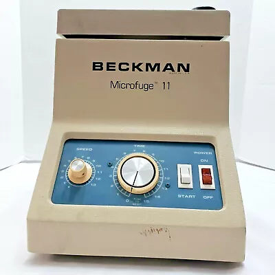 Buy Beckman Microfuge 11 - Centrifuge With Rotor • 70$