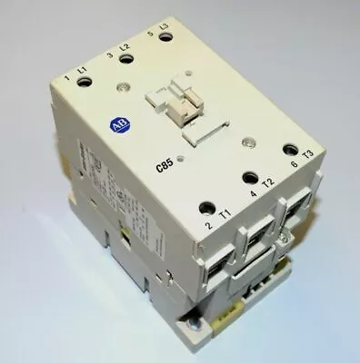 Buy Allen-Bradley 100-C85*00 3 Phase Contactor For Electric Motors - White • 399.99$