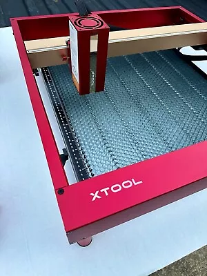 Buy Red 20W XTool D1 Pro 2.0 Desktop Laser Engraver Cutting Machine Bundle • 402$