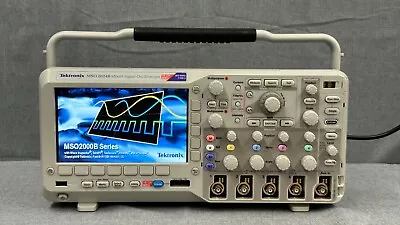 Buy Tektronix MSO 2024B Mixed Signal Oscilloscope - MINT - , Free Shipping • 2,150$