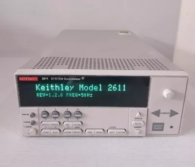 Buy Keithley 2611 SYSTEM SOURCE METER - Missing Stand & Button /  NO ACCESSORIES • 3,285$