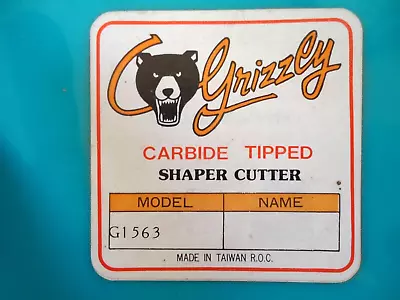 Buy Grizzly - #g1563 Ogee Panel Raising Shaper Cutter - Carbide Tipped - 1 1/4  Bore • 73.89$