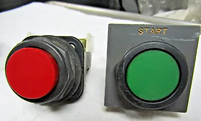 Buy ✌ Allen Bradley 800h-r  Red 800h-ar Green Push Buttons Stop Start • 17.99$