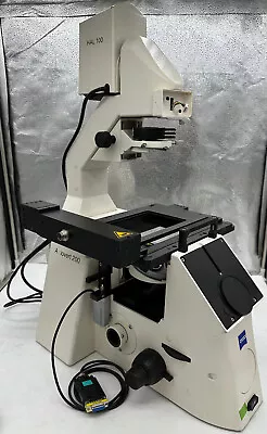 Buy PARTS ONLY Zeiss Model AxioVert 200 Research Grade Microscope READ DESCRIPTION! • 250$