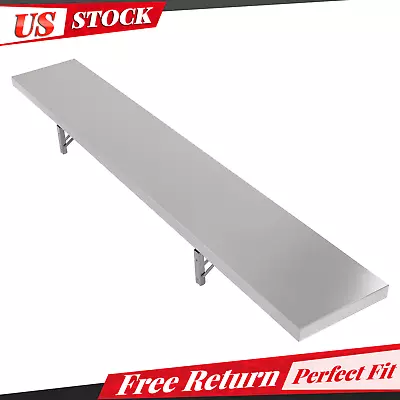 Buy 6ft Concession Stand Shelf For Window Trailer Food Truck 6 Foot Stainless 660lbs • 97.99$
