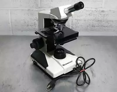 Buy Fisher Scientific Micromaster Microscope With 3 Objectives, Head, Eyepiece • 49$