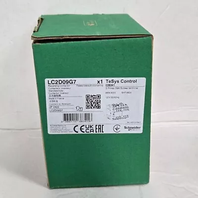Buy New Schneider Electric LC2D09G7 * 9amp Reversing Contactor • 99.95$