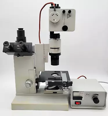 Buy Leitz Microscope Diavert Inverted With Phase Contrast And Trinocular Head • 749$