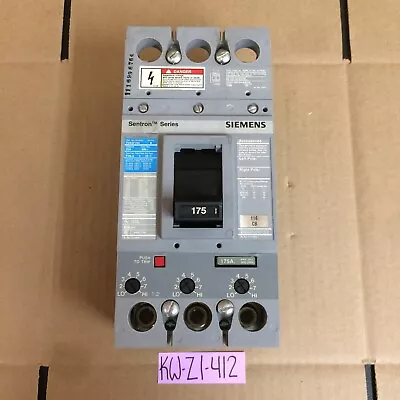 Buy Siemens Fd63f250 With 175 Amp Trip, 600v, 3p, Circuit Breaker Superb Condition • 369.95$