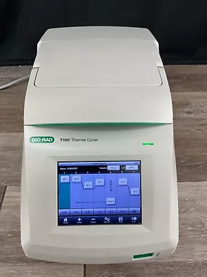 Buy Bio Rad T100 96 Well Thermal Cycler PCR Gene Analysis System Touch Screen Unit • 499.99$