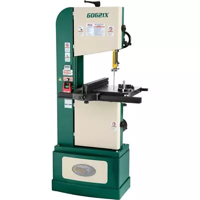 Buy Grizzly G0621X 13-1/2  1-1/4 HP Vertical Wood/Metal Bandsaw • 2,430$