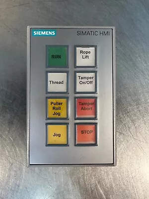 Buy Siemens Simatic  KP8 (6AV3 688-3AY36-0AX0) HMI 8-Button Panel (5D-20) • 218.90$