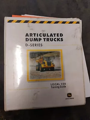 Buy John Deere D-Series (Tier 3) Articulated Dump Trucks Technical Training Guide • 31.45$