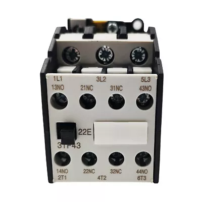 Buy 3TF43 AC Contactor 120V Coil Replace Siemens Contactor 3TF4322-0AK6 2NO2NC 22A • 42.99$