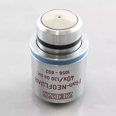 Buy Zeiss Plan Neofluar 40x 1.30 Oil DIC Microscope Objective 1056-602 • 999.99$