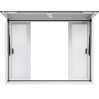 Buy VEVOR 48 L X 36 W Concession Stand Serving Window Food Truck Service Awning • 469.99$