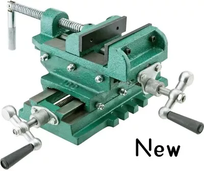 Buy Grizzly Industrial G1064-4  Cross-Sliding Vise, 10.9 X 11.2 X 6.6 Inches, New • 101.99$