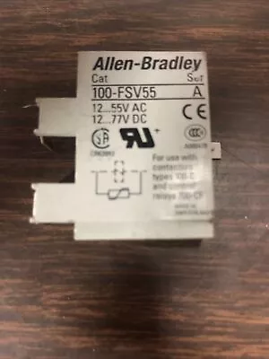 Buy Allen Bradley 100-FSV55 Varistor Surge Suppressor 100FSV55.      F50 • 7.99$