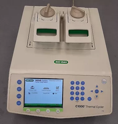 Buy Bio-Rad C1000 Thermal Cycler With Dual 48-Well Fast Block • 1,500$