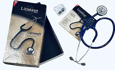 Buy Littmann Lightweight 28  Stethoscope - Royal Blue (2198) Brand New In Box BONUS • 64.97$