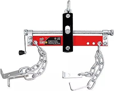 Buy Heavy Duty Engine Hoist Leveler Cherry Picker Shop Crane Load Lift Tool 1500 Lbs • 39.61$