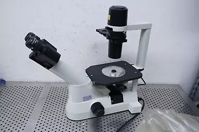 Buy Nikon Eclipse TS100 Inverted Phase Contrast Microscope  4X 10X 20X Objectives • 1,250$