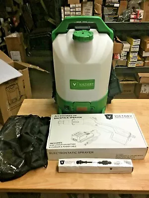 Buy Victory Innovations VP300ES Cordless Electrostatic Backpack Sprayer, 2.25 Gallon • 472.49$