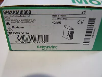 Buy BMXAMI0800 New Schneider Electric Modicon BMX-AMI-0800 • 312.58$