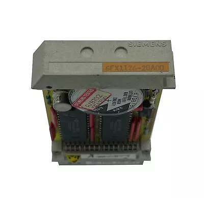 Buy Siemens S5 - Simonerik 810 - Memory Card - 6FX1126-2BA00 • 26.95$