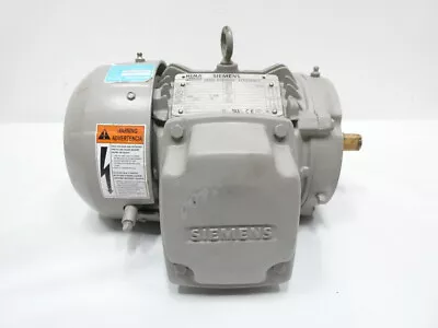 Buy Siemens SD100 Ac Motor 143tc 3ph 1hp 1755rpm 208-230/460v-ac • 340.74$
