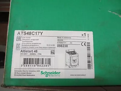Buy New Schneider Electric Ats48c17y Soft Starter • 2,850$