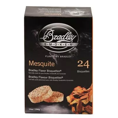 Buy Bradley Smoker 24-Pack Mesquite Bisquettes • 9.99$
