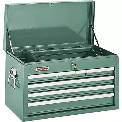 Buy Grizzly H0838 6-Drawer Top Tool Chest With Ball Bearing Slides • 420.95$