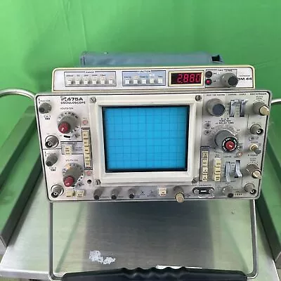 Buy Tektronix 475a Oscilloscope With Cover And Probes, P6106 And Manuals • 299.95$