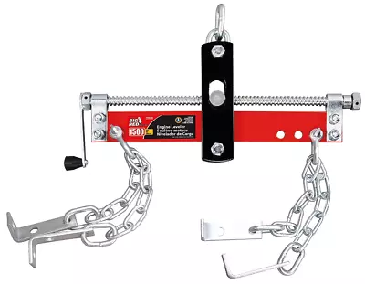 Buy Heavy Duty Engine Hoist Leveler Cherry Picker Shop Crane Load Lift Tool 1500 Lbs • 35.23$