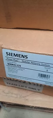 Buy Siemens Meter Stack Base Wmm41225 1200 Amp 208v 120v240v 3r 1ph In 1ph Out • 1,800$