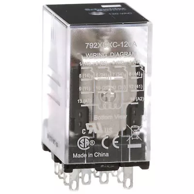 Buy Schneider Electric 792Xdxc-120A General Purpose Relay, 120V Ac Coil Volts, • 8.89$
