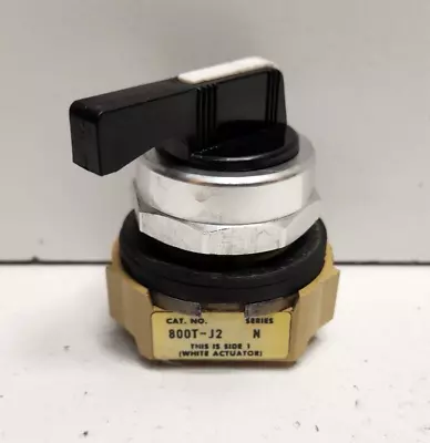 Buy Guaranteed! Allen-bradley 3-position Maintained Selector Switch 800t-j2 • 24.95$