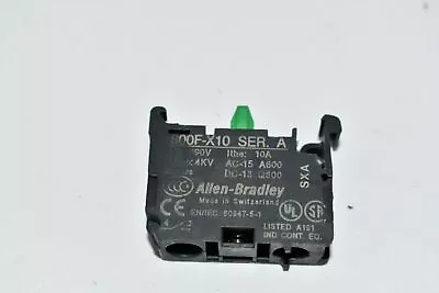 Buy Allen Bradley 800F-X10 Contact Block, 600V • 9.99$