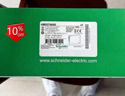 Buy 1PC Schneider HMIST6600 HMI Touch Screen New In Box Expedited Shipping • 506.74$