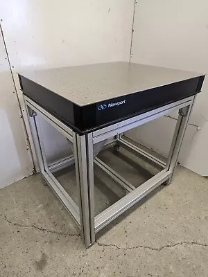 Buy Crated NEWPORT 30 X36  OPTICAL BREADBOARD TABLE, T-SLOT ALUMINUM EXTRUSION BENCH • 1,695$